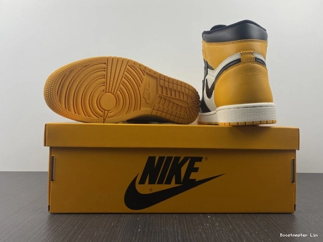 Boostmaster lin High Jordan Air 555088-711 Yellow 1 Toe OG 0823